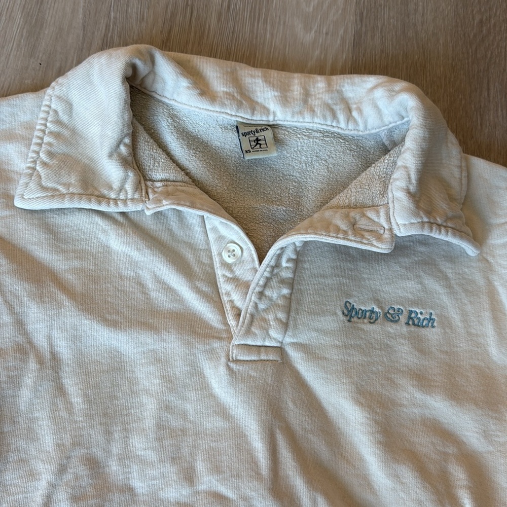 Sporty and Rich Polo Sweatshirt - Picture 2 of 3